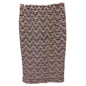 ASTR The Label bodycon black & white skirt, M